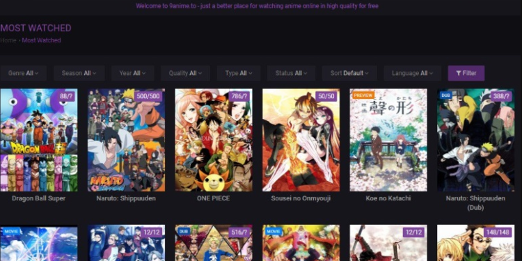 Why should you watch Anime at 9Anime?