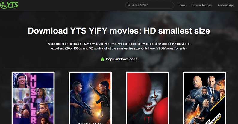 YTS Torrent and why you should try it?