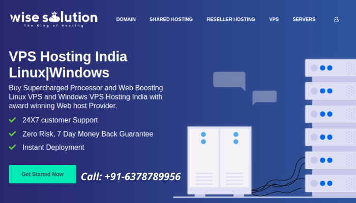 Wise Solution VPS Hosting India (LinuxWindows)
