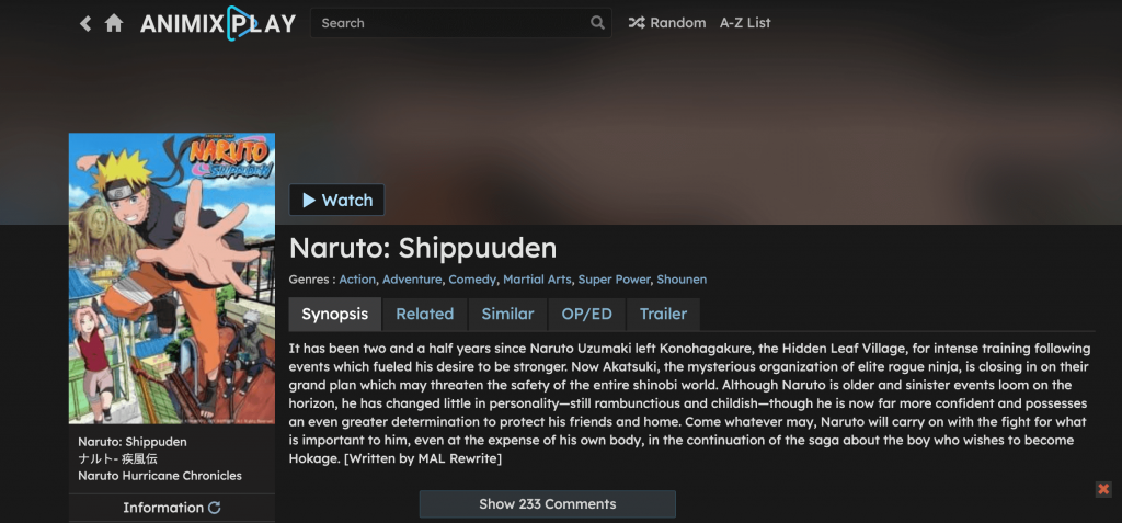 watch naruto shippuden dubbed
