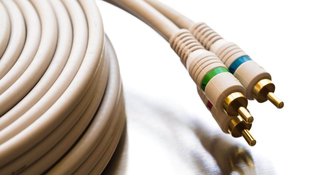 what does coaxial cable look like