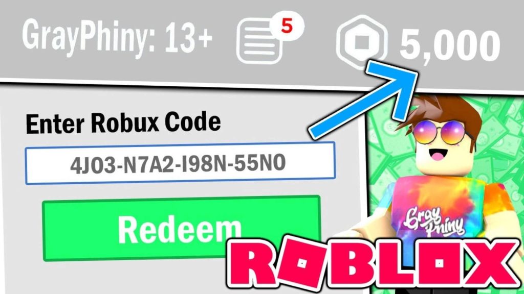 roblox robux codes