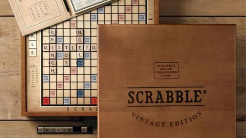 scrabble game board